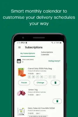 SimpliSubscribe android App screenshot 2